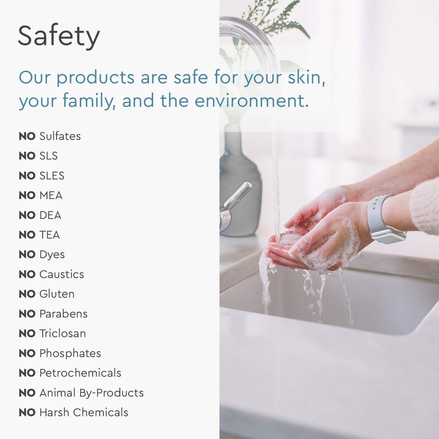 Puracy Organic Hand Soap, For the Professional Hand Washers We’ve All Become, Moisturizing Natural Hand Soap, Liquid Hand Soap for Soft Skin - Hand Wash/Liquid Soap (Sea Salt & Citrus - 4pk 355ml)