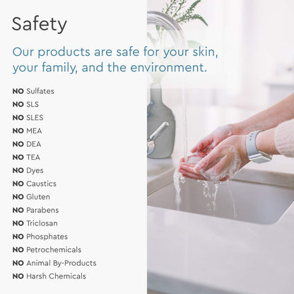 Puracy Organic Hand Soap, For the Professional Hand Washers We’ve All Become, Moisturizing Natural Hand Soap, Liquid Hand Soap for Soft Skin - Hand Wash/Liquid Soap (Sea Salt & Citrus - 4pk 355ml)