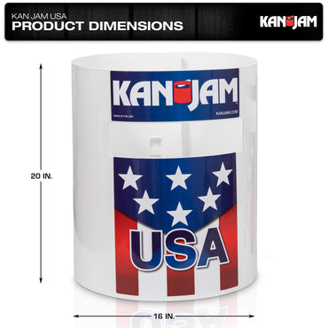 Kan Jam Original Disc Toss Game with 2 Disc Golf Basket Retrievers and 1 Disc Golf Disc - Outdoor Frisbee Golf, Frisbee Slam Game in USA, EPSN and Dude Perfect Designs