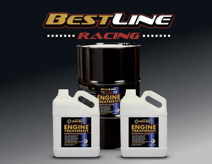BestLine Racing Nano-Diamond Engine Oil Additive for all Gas & Diesel Engines - Reduces Wear, Noise, Vibration - Boosts Fuel Economy & Horsepower - Made in the USA, Treats 9-10 Gallons of Oil.
