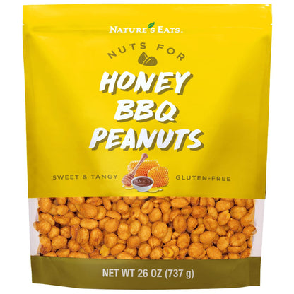 Honey BBQ Peanuts 26oz