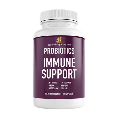 Double Dragon Organics Probiotics for Men and Women Pro 120 (1 Bottle)