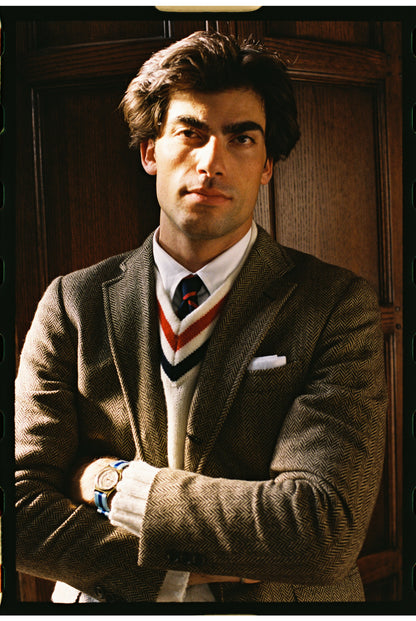 Made-in-USA Brown & Tan Herringbone Lambswool Sport Coat - Custom Make