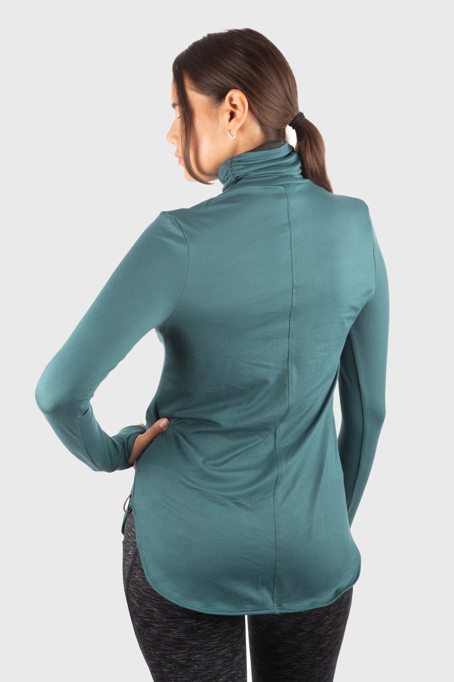 SoftTECH™ HEATR® Tunic - Blue Green