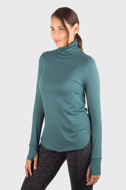 SoftTECH™ HEATR® Tunic - Blue Green