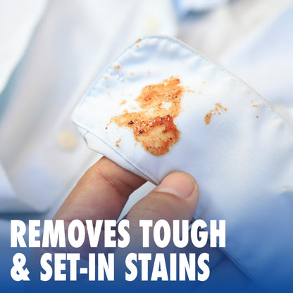 Zout Laundry Stain Remover, Triple Enzyme Formula for Blood, Tomato Sauce, & Oil Stains, Made in USA, 12 Ounce Squeeze Bottle with Flip Top Cap