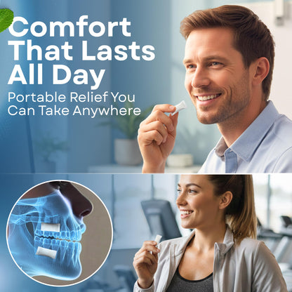 OPS Cool Rush 4-1 Oral Moisturizing Pouch - Breath Mints Pouches, Xylitol Mints Pouches, Mouth Moisturizer | Saliva Substitute | Contains Xylitol & Menthol (Mint)