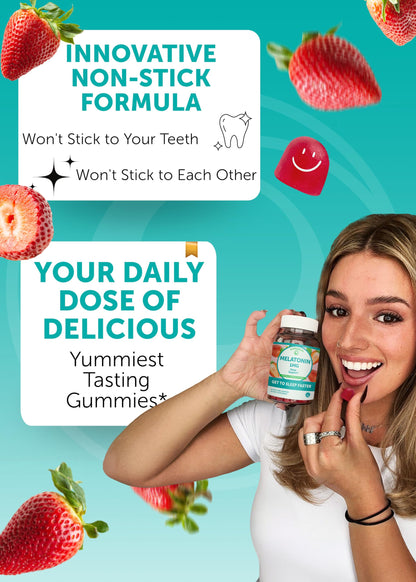 Lunakai USA Made Low Dose Melatonin & Sambucus Elderberry Gummies Bundle – Sleep Support & Immune System Boost – 60 Non-GMO Gummies Each