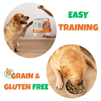 Visionary Pet Foods Chicken Freeze Dried Dog Food, Healthy Training Treats for Puppy or Large Dogs, High Protein, Low Carb, Grain Free, Weight Control, Single Ingredient No Additives, Value Size 25oz
