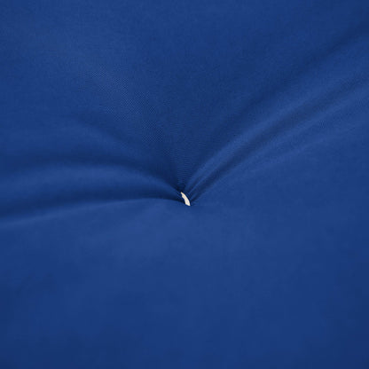 Mozaic Full Size 8-inch Cotton Twill Gel Memory Foam Futon Mattress, Blue