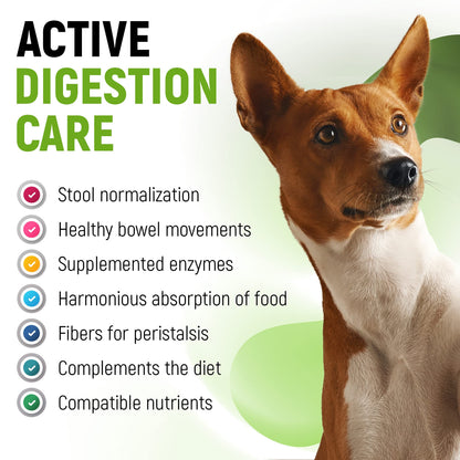 Liquid Probiotics for Dogs & Cats of All Ages | Dog Probiotics to Provide Digestion Balance | Prebiotic Blend for Harmonious Food Absorption | 3 Billion CFU | Herbal Flavor | 2 Oz