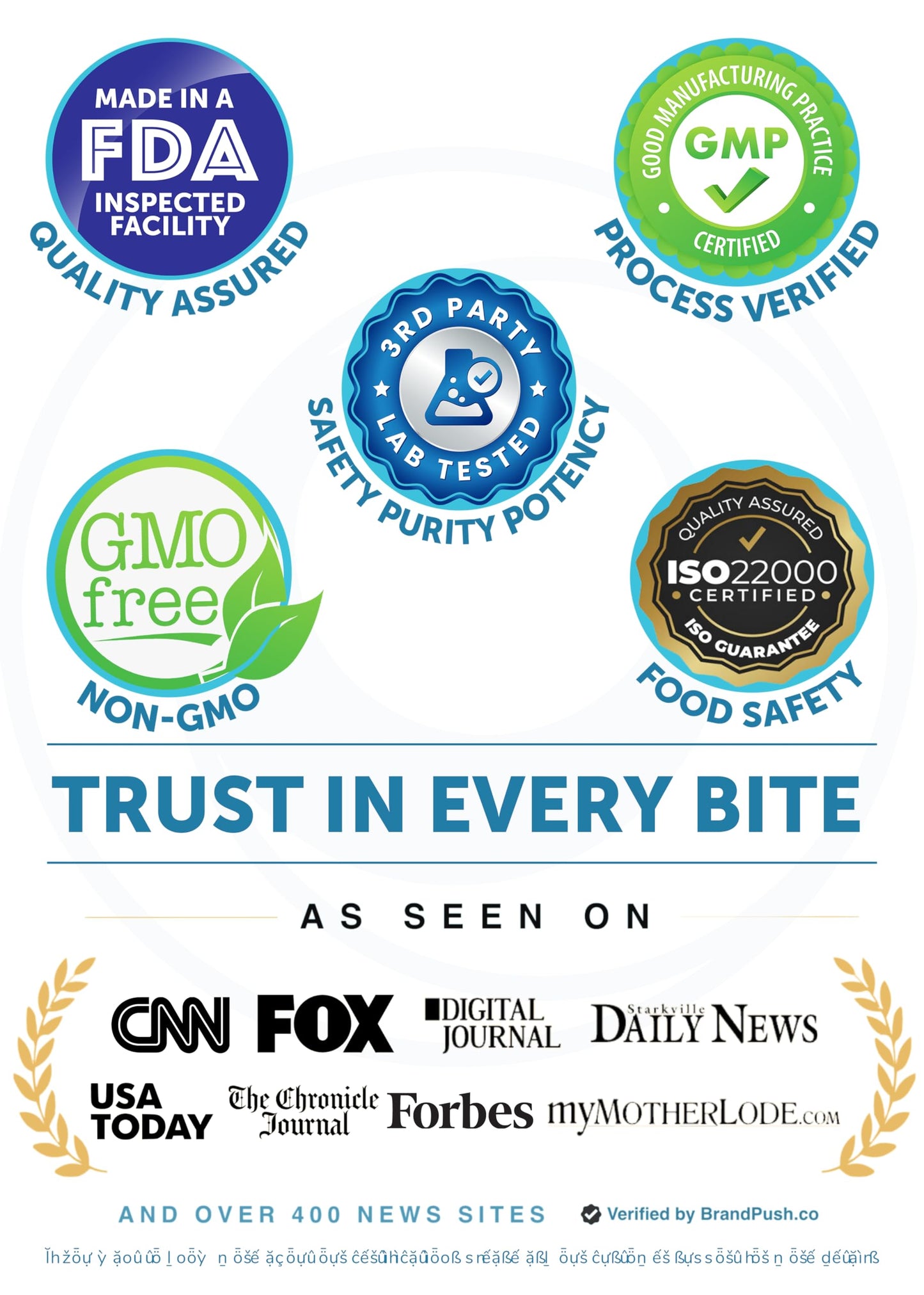 Lunakai USA Made Prebiotic + Probiotic Gummies for Women and Men - High Potency 5 Billion CFUs with Fibers - Non-GMO Gut Health Support 60ct