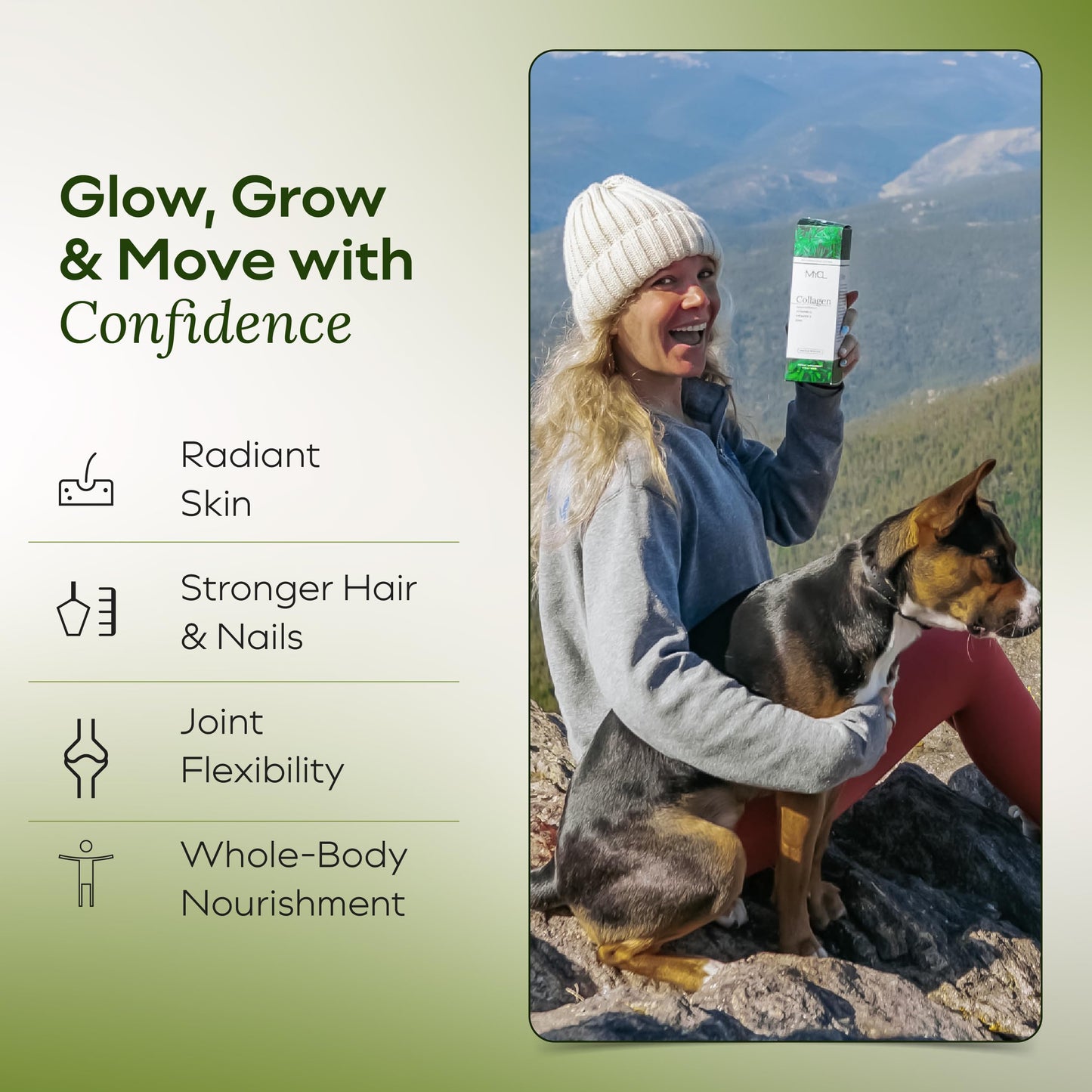 Liquid Collagen for Women - Vegan Collagen Liposomal Supplement - Ultra Absorption, Plant Based with Bamboo Extract, Vitamin C, Amino Acids - Skin, Hair, Nail, Joint Support - Maple Mocha 30 Servings