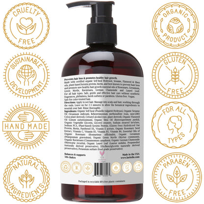 Laritelle Organic Conditioner Silk Velvet 16 oz
