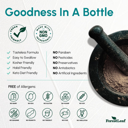 ForestLeaf Vitamin B2 Riboflavin 400mg - Energy, Skin & Cellular Health Supplement - Nervous System Support - Vitamin B 2 VIT B - Non-GMO & Gluten Free - B2 Vitamin 400mg Vegetable Capsules, 90 Count