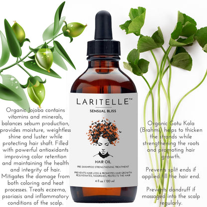 Laritelle Organic Hair Growth Treatment Sensual Bliss 4 oz