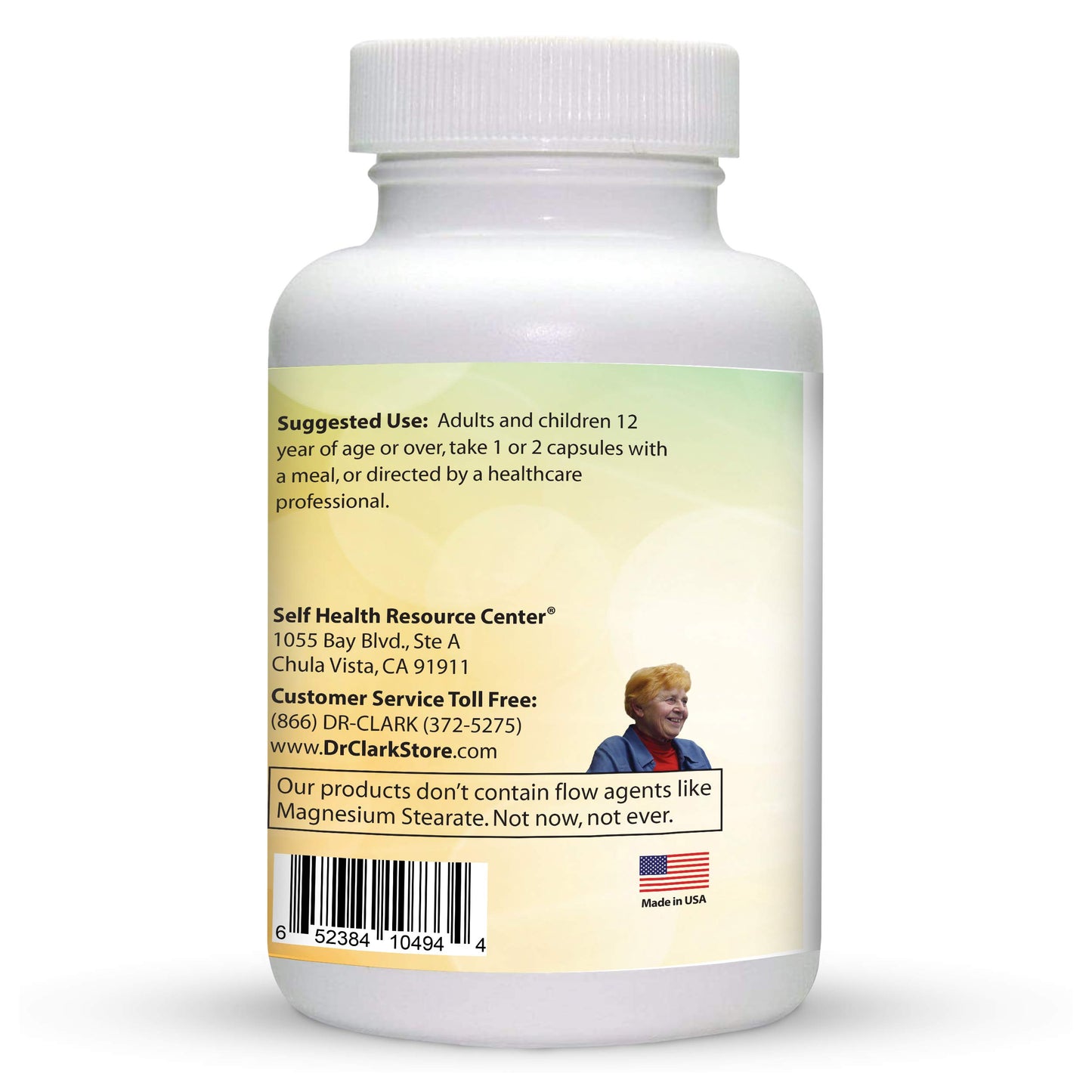 Dr. Clark Betaine HCL Digestive Enzymes - Acid Reflux Medicine, Hydrochloric Acid Protein Supplement, Optimal Digestion Formula, 100 Gelatin Capsules, 425 mg