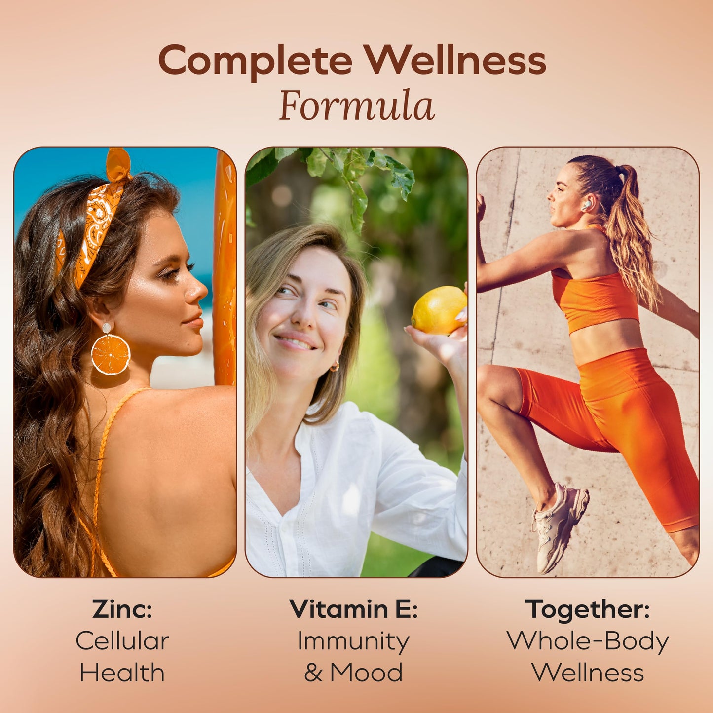 Liposomal Vitamin C Liquid with Elderberry, Echinacea, Zinc and Vitamin D - Immune and Antioxidant Support - Orange Crème Flavor - Made in USA - 30 Pump Servings
