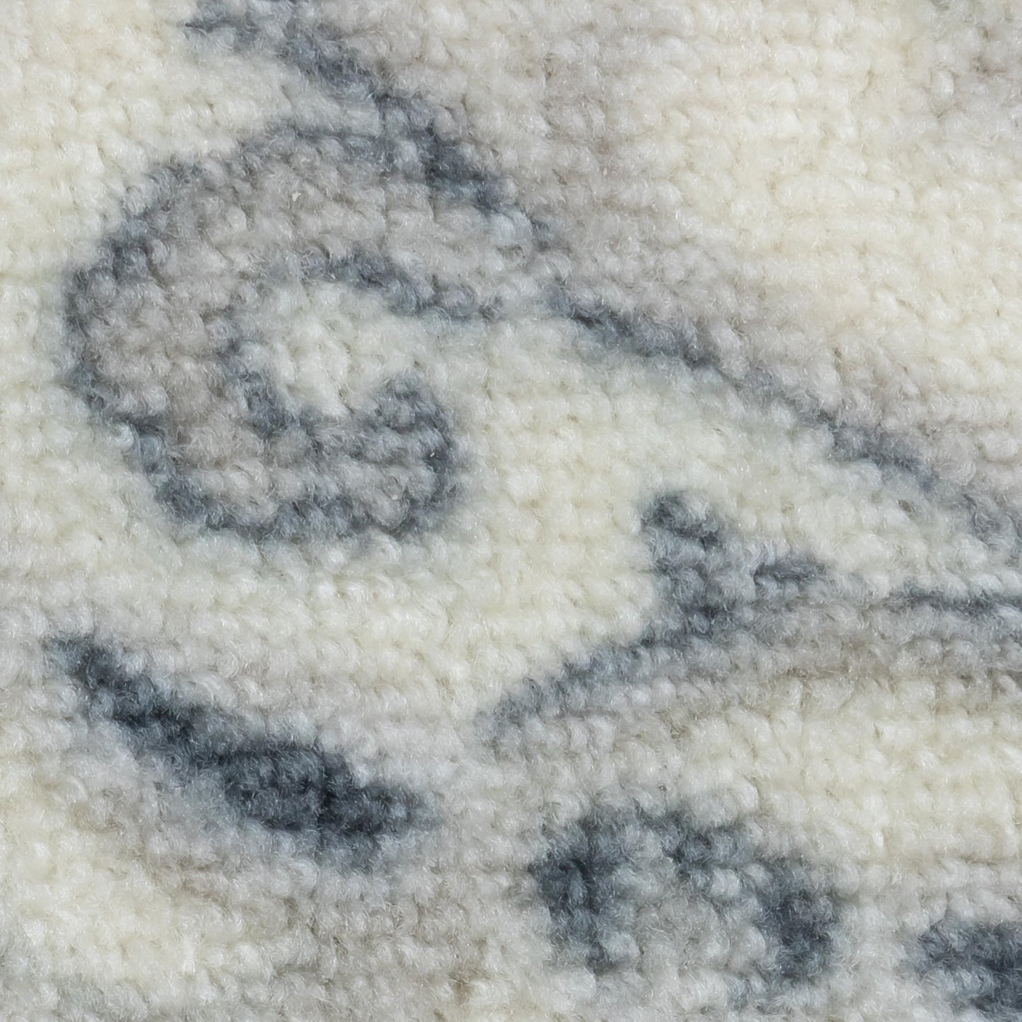 Maples Rugs Blooming Damask Area Rugs - Made in USA – Washable, Non Slip Indoor Carpet for Entryway, Foyer, Kitchen, and Bathroom, 1'8 x 2'10, Grey/Blue