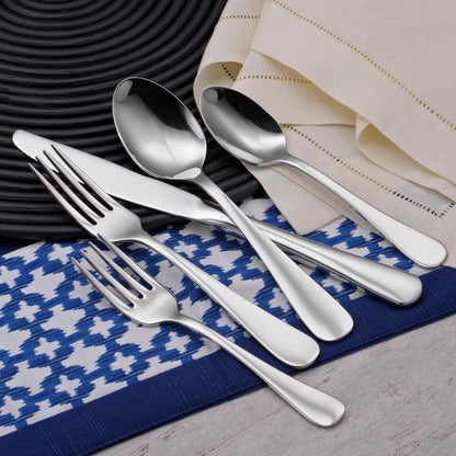 Liberty Tabletop Patriot 45 Piece Silverware Set Service for 8 Silverware Made in USA