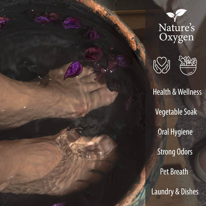 Nature’s Oxygen Food Grade Hydrogen Peroxide 12% Solution, 16 fl oz Pint Bottle, No Added Stabilizers, Highly Concentrated, Made in USA