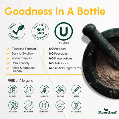 ForestLeaf Vitamin D3 5000 IU | VIT D - VIT D3 Vitamin D Supplements for Women and Men | Bone Health, Teeth and Immune Support | Easy to Swallow Pills | One Capsule Daily, 6-Month Supply, 180 Count