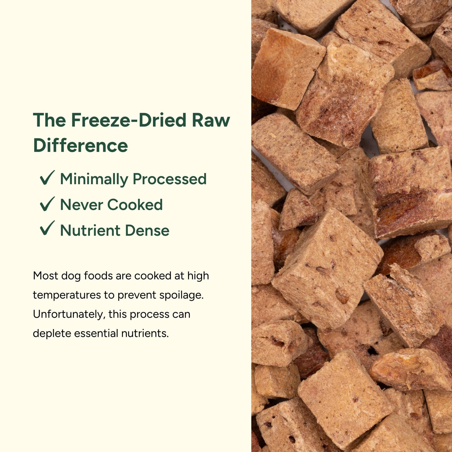 360 Pet Nutrition Freeze-Dried Raw Bison Liver Dog or Cat Treats/Bites, 1-Ingredient, High Protein, No Grain, Made in USA, All-Natural, 4 oz (Bison Liver), Healthy, Training Snacks, Premium Quality.