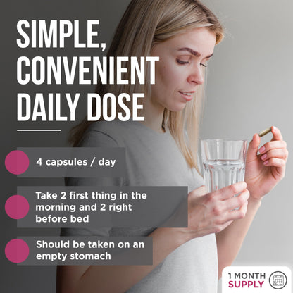 Dr. Liz Cruz Delicate Detox - Enzymes Supplement, Dietary Supplements, Medical-Grade Protease Enzymes, Daily Essential Enzymes for Detox, Non-GMO, 120 Veggie Capsules