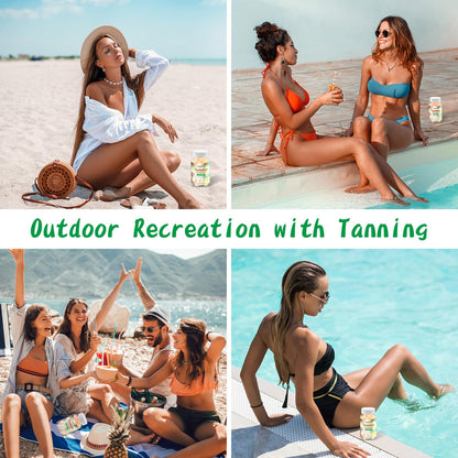 HEALOADING Tanning Gummies Supplement for Women: Daily Tanning Gummies with Astaxanthin L-Tyrosine Lycopene Vitamin A for Tanning Supplement & Sun Sensitivity Support Natural Melanin Boost