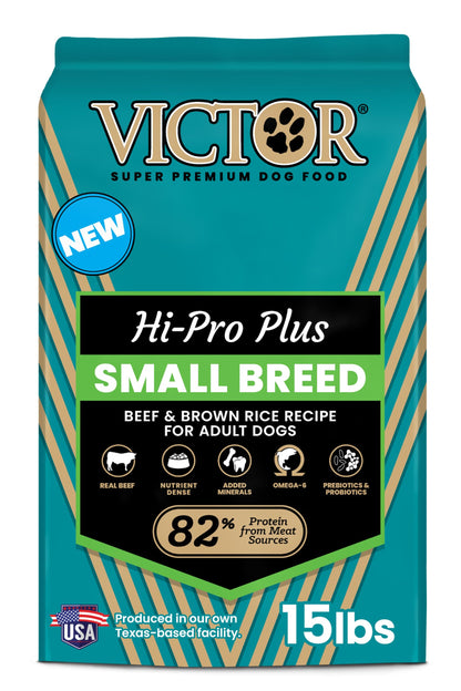 VICTOR Classic - Hi-Pro Small Breed Adult, 15-lb