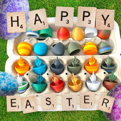 12 Pack of Middle Finger Easter Egg, Easter Gifts for Adults, Multicolored and Unique Designs, Perfect for Adult Easter Basket and Adult Easter Gifts