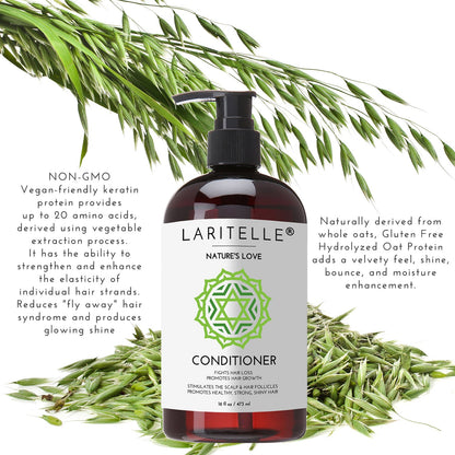 Laritelle Organic Conditioner Nature's Love 16 oz
