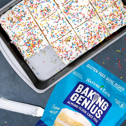 Nature’s Eats Baking Genius Classic Yellow Cake Almond Flou