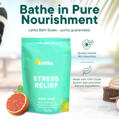 Stress-Relief Epsom Salt Bath Soak