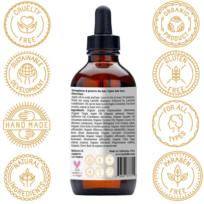 Laritelle Organic Hair Growth Set Fertile Roots