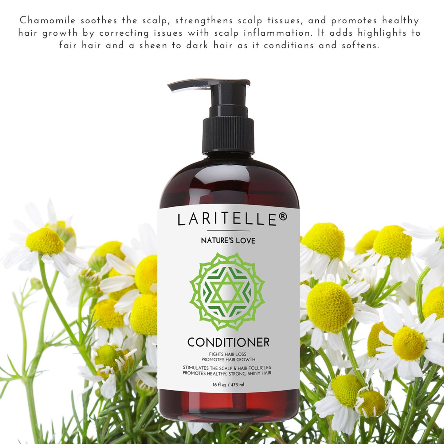 Laritelle Organic Conditioner Nature's Love 16 oz
