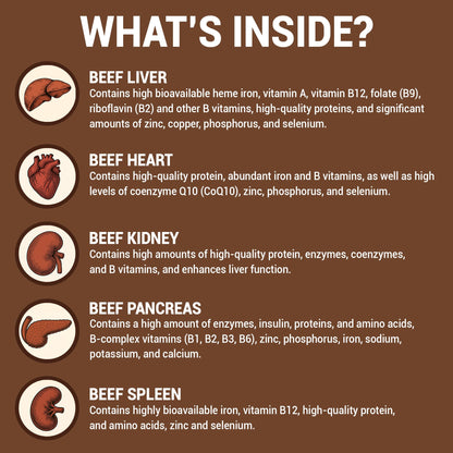 HARMONIFY Bovine Grass Fed Desiccated Beef Liver Capsules - Non-GMO, Gluten Free 120 Capsules, 30 Day Supply, Made in USA