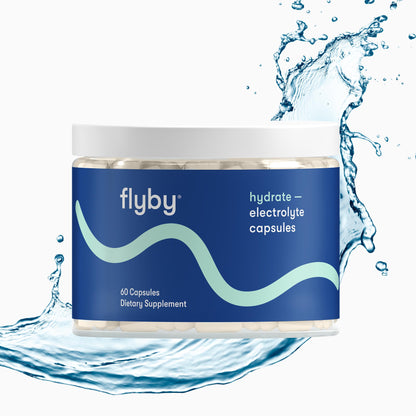 Flyby Electrolyte Capsule - Contains Sodium, Potassium, Vitamin D3, B Vitamins, Copper and Manganese | Electrolytes Recovery | Non-GMO | No Added Sugar – 60 Count