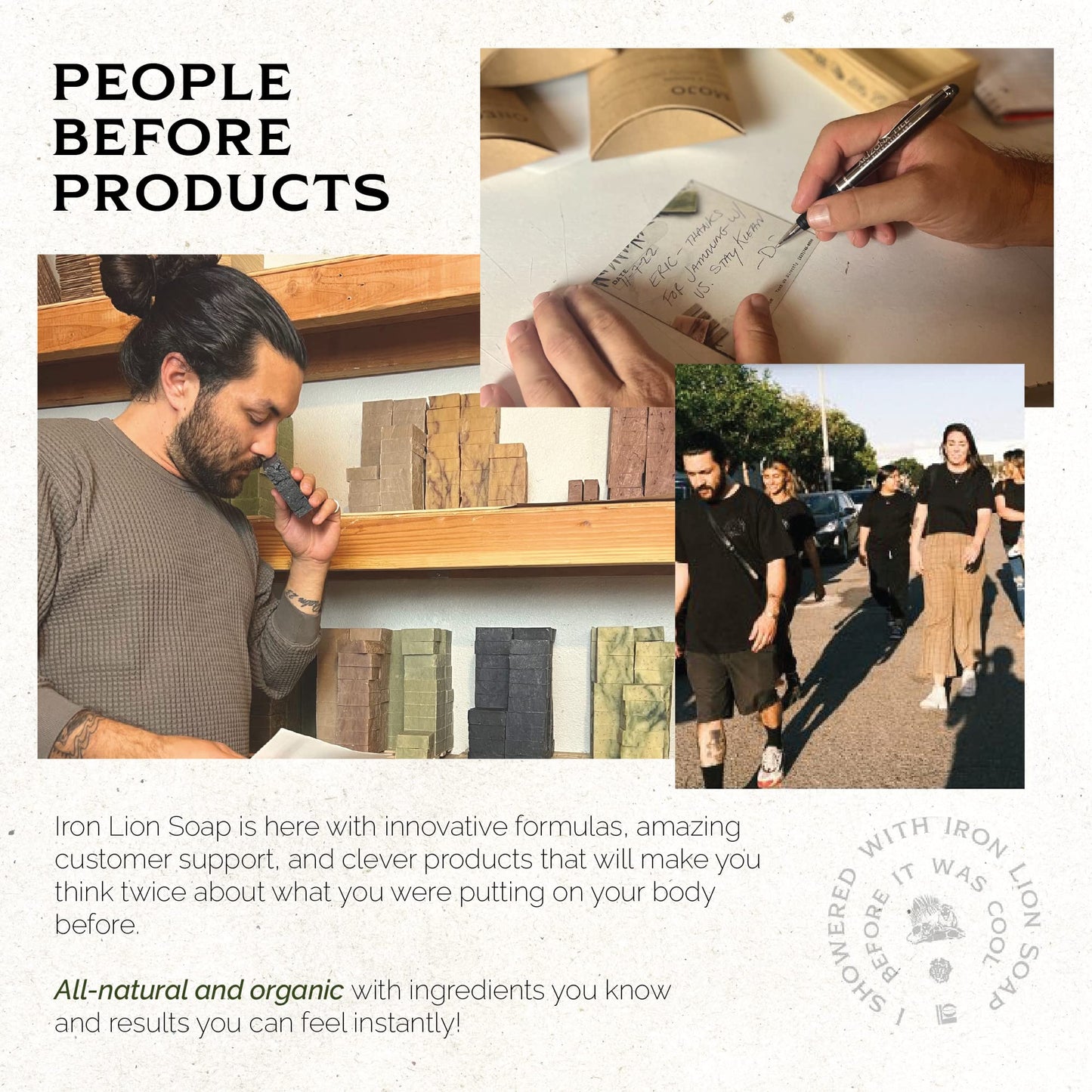 ILS Soap co - Moroccan Musk (Musk and a hint of Sandalwood) All Natural Bar Soap for All Skin Types - Plant Based, Cold Process and Handmade in the USA (single bar)