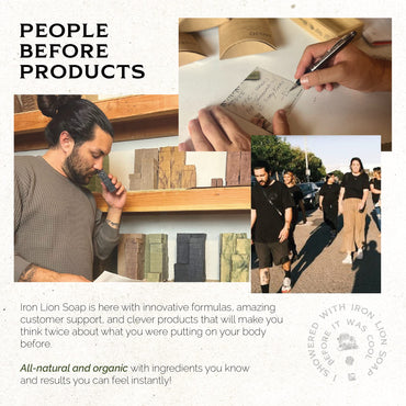 ILS Soap co - Moroccan Musk (Musk and a hint of Sandalwood) All Natural Bar Soap for All Skin Types - Plant Based, Cold Process and Handmade in the USA (single bar)