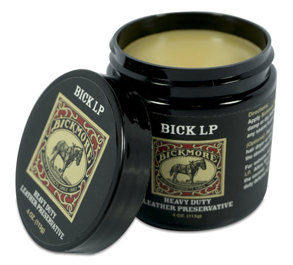 Bickmore Leather Conditioner, Scratch Repair Bick LP - Heavy Duty LP Leather Preservative | Leather Protector, Softener and Restorer Balm for Dry, Cracked, and Scratched Leather | Made in USA