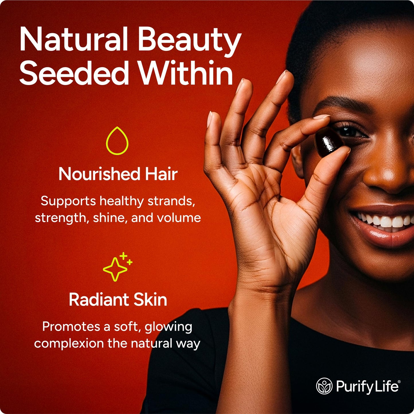 Sugar-Free Pumpkin Seed Oil Gummies (4,000mg/serving) Pumpkin Seed Oil for Hair Growth, Youthful Skin, Prostate Health, Immune & Urinary Tract Support-Natural Source of Essential Fatty Acids-60 Chews