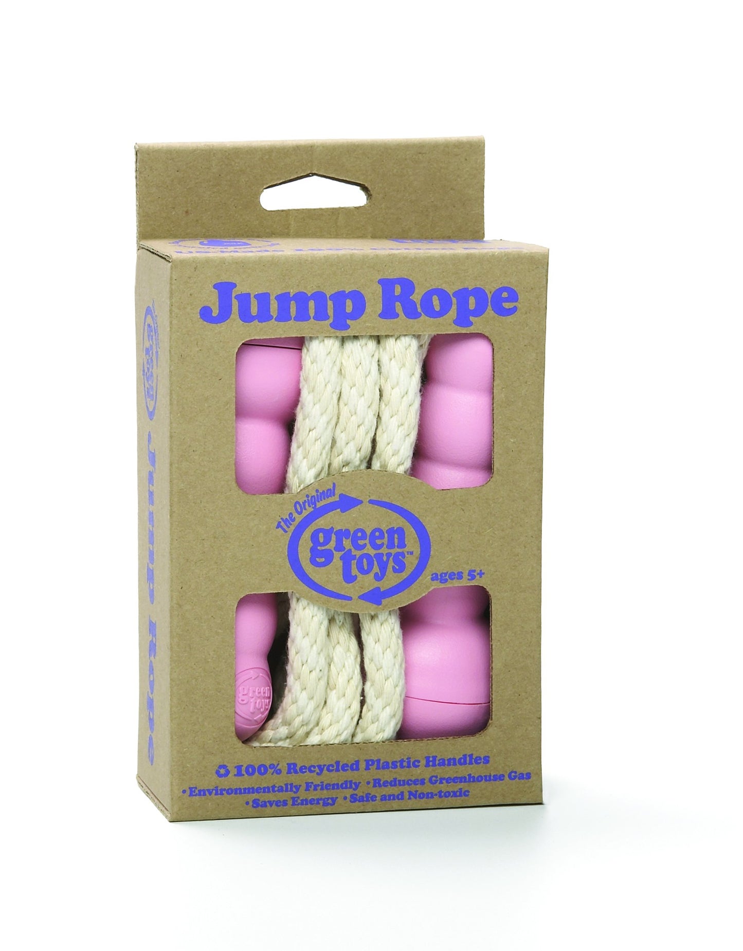 Green Toys Jump Rope Pink, 0.6 Pounds, Standard