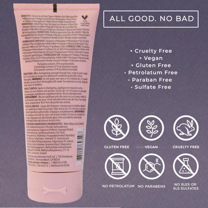 DAILY DOSE Clean Moisture Deep Conditioner – Hydrating Hair Mask for Dry, Damaged & Frizz-Prone Hair. Restores Moisture, Softness & Shine – Vegan, Sulfate-Free, Paraben-Free – 6 oz