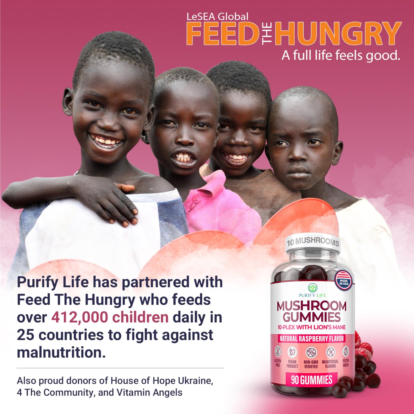 World's First Mushroom Complex Gummies - 10x Mushroom Supplement w Lions Mane (90 Chews 2500mg/serving) Nootropic Brain Supplement, Immune Support & Stress Relief - Replace Pills & Capsules, 7-Keto