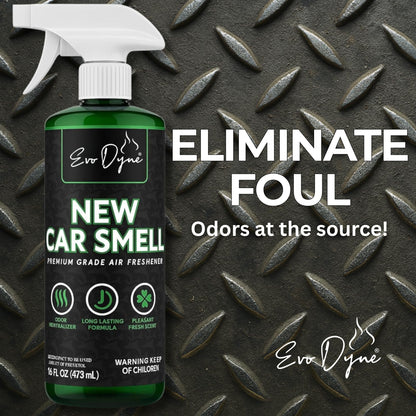 New Car Smell Spray (16oz), Made in USA | Long Lasting Car Air Fresheners Eliminates Odor - Air Fresheners for Cars, Trucks, & Other Automotive Vehicles – Fresh Scent Air Freshener Spray