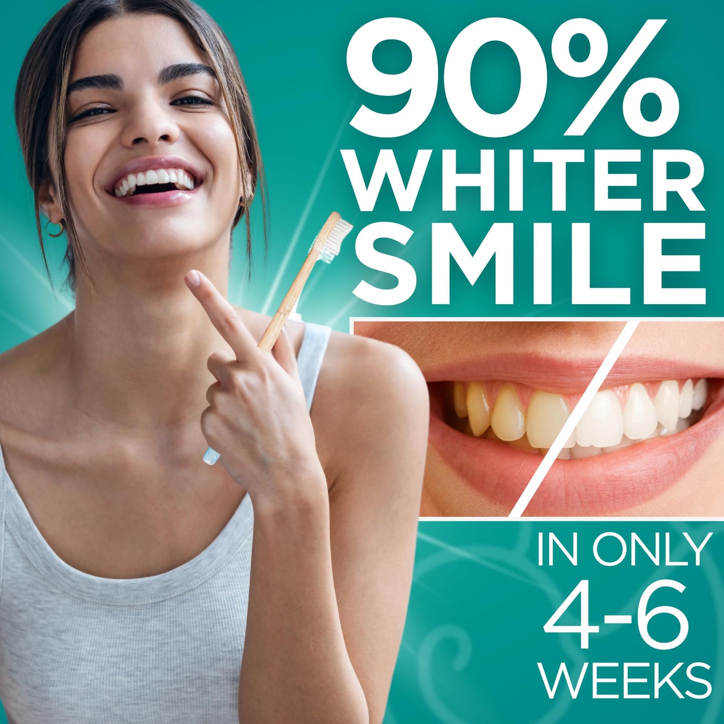 Wellnesse Whitening Hydroxyapatite Toothpaste with Xylitol, Natural Fluoride-Free Teeth Whitening Toothpaste for Adults, Strengthens Enamel, Supports Gum Health, Fresh Mint Flavor, 4 oz (Pack of 1)