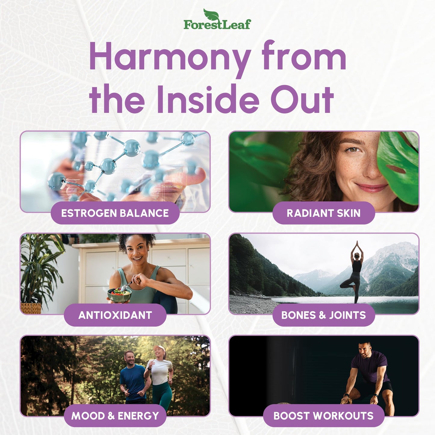 ForestLeaf DIM Supplement - 300mg DIM Estrogen Supplement for Women/Men - Diindolylmethane with BioPerine Black Pepper - Support for Detox, Metabolism, Hormone Balance & Menopause - 90 Caps