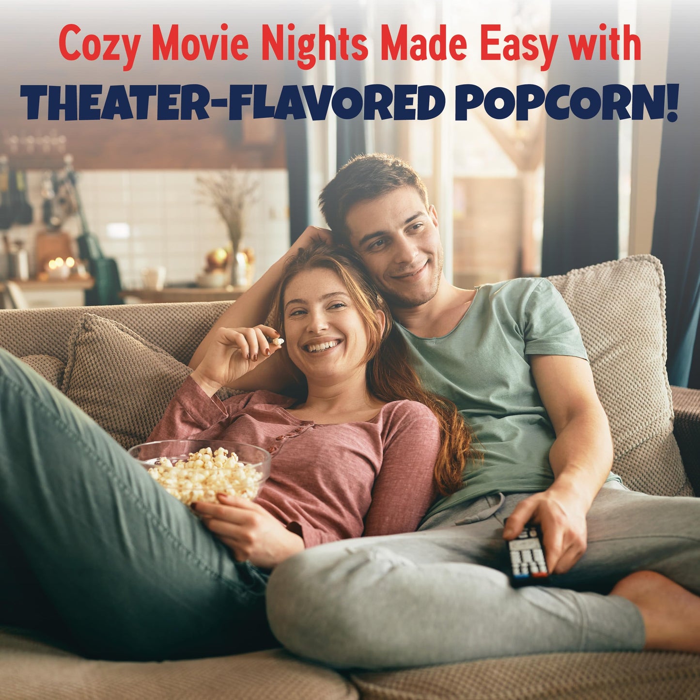 Premium America Popcorn Kit, 36 Packs for a 6oz Popper, Movie Theater & Popcorn Machine Kernels, Oil & Seasoning Packet, Bulk All in One