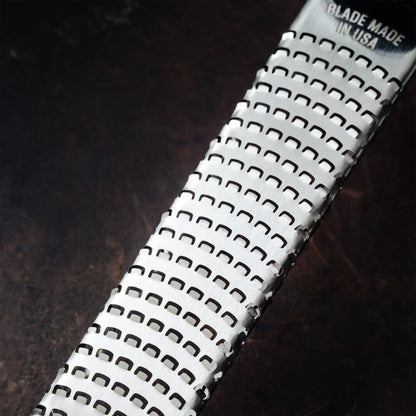 Microplane Premium Citrus Zester and Parmesan Grater (Dark Blue) - Blade Made in the USA
